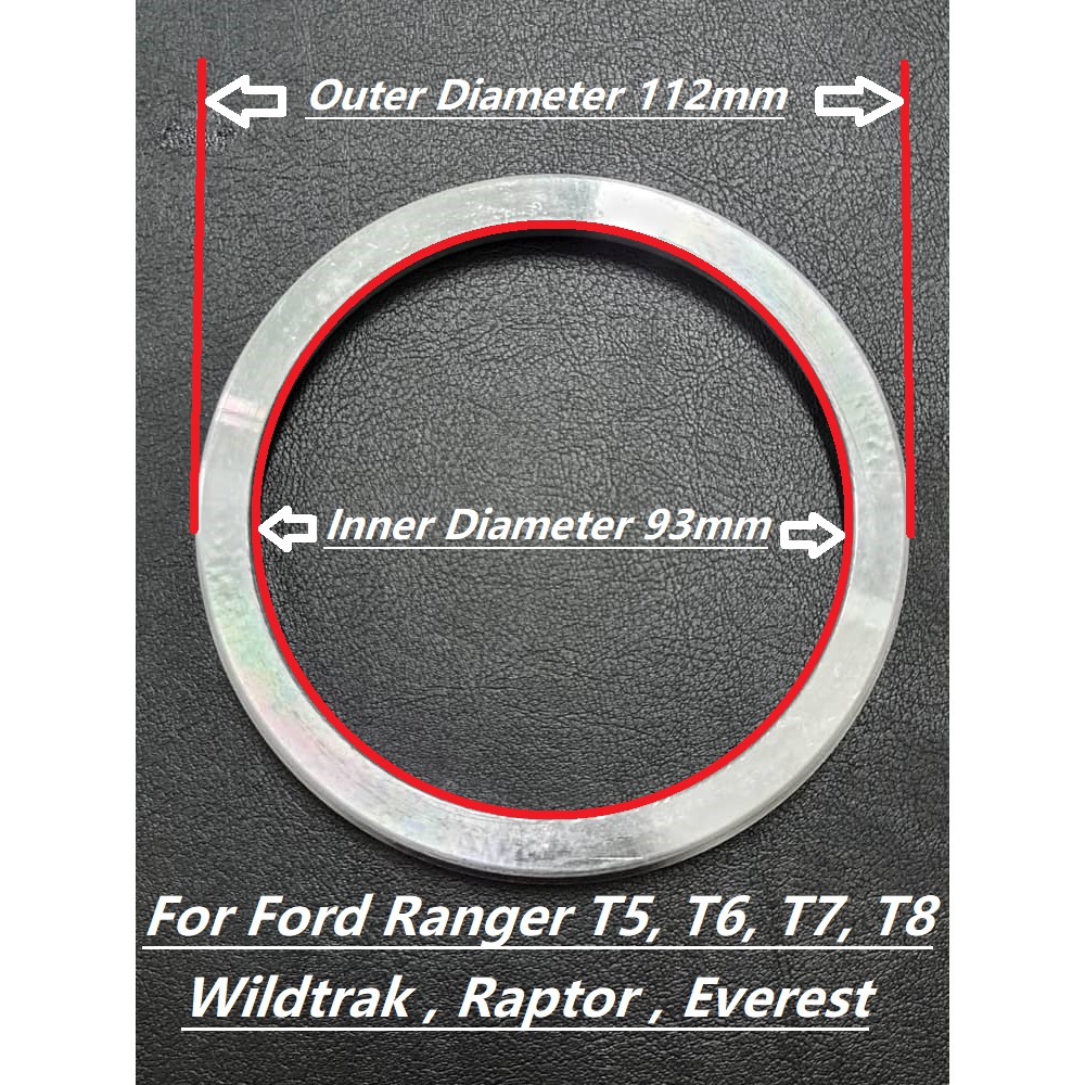 4X4 Center Cone Ford Ranger Everest Wildtrak Raptor Mitsubishi Triton ...