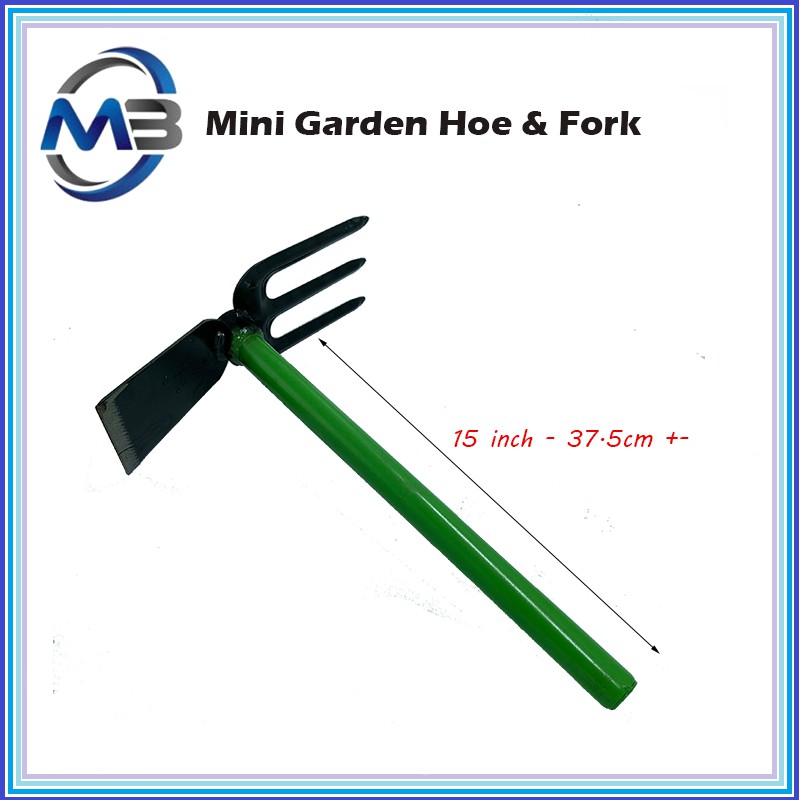 MINI GARDEN HOE & FORK CANGKUL & GARPU MINI KEBUN BUNGA Shopee Malaysia
