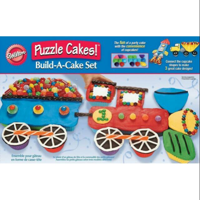 WILTON Puzzle Cakes - Build A Cake Set | Shopee Malaysia