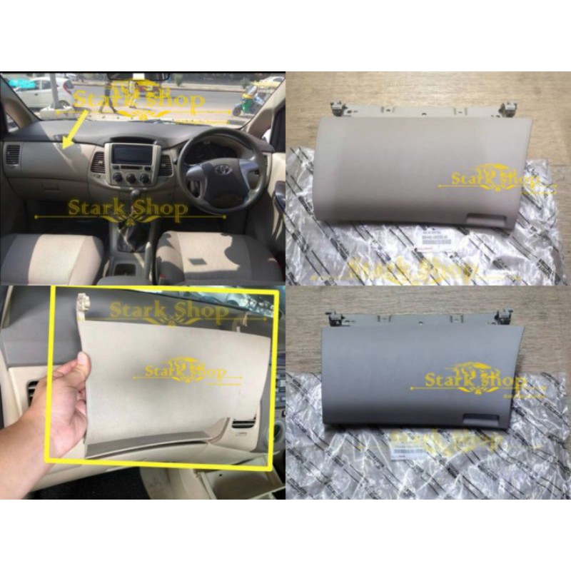 ORIGINAL TOYOTA INNOVA 20052015 DASHBOARD GLOVE BOX COVER TOP. TGN40 Shopee Malaysia