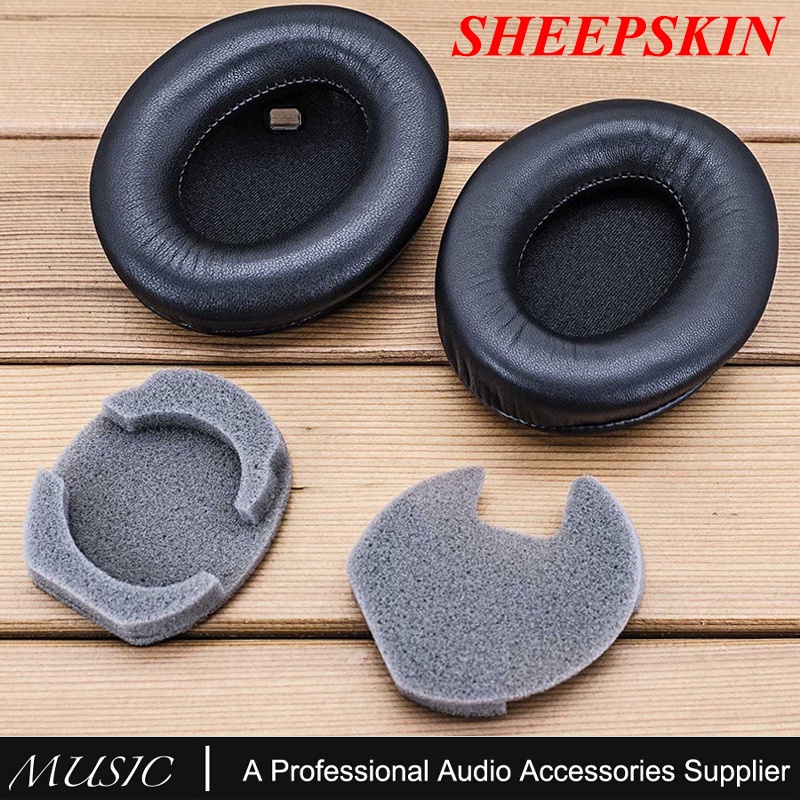 Lambskin Earpads Cushions Replacement Sheepskin Real Leather for SONY WH1000XM3 WH1000XM4