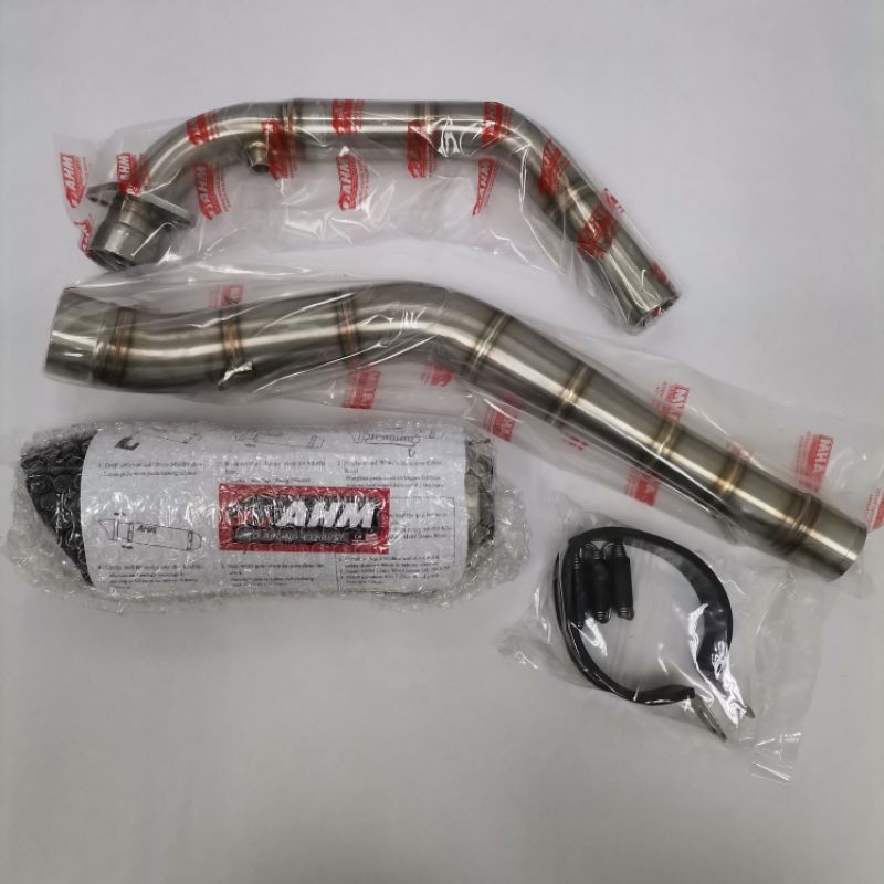 AHM (M3-SZR) EXHAUST PIPE - HONDA RS150 (SILENCER) 35MM 38MM 51MM ...