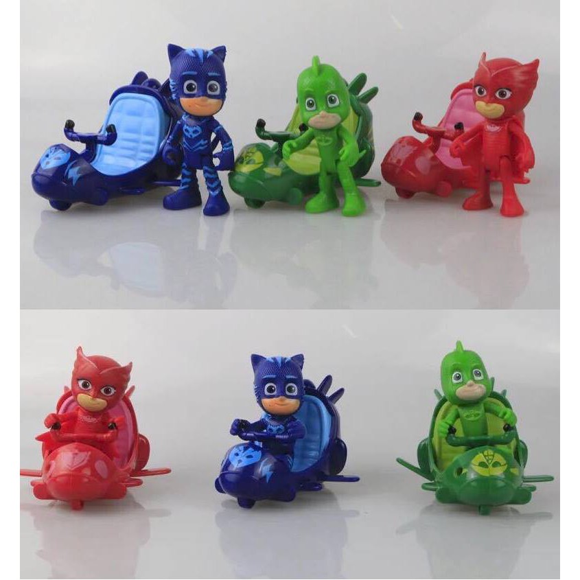 PJ Masks Car Set with removable figurines | Shopee Malaysia