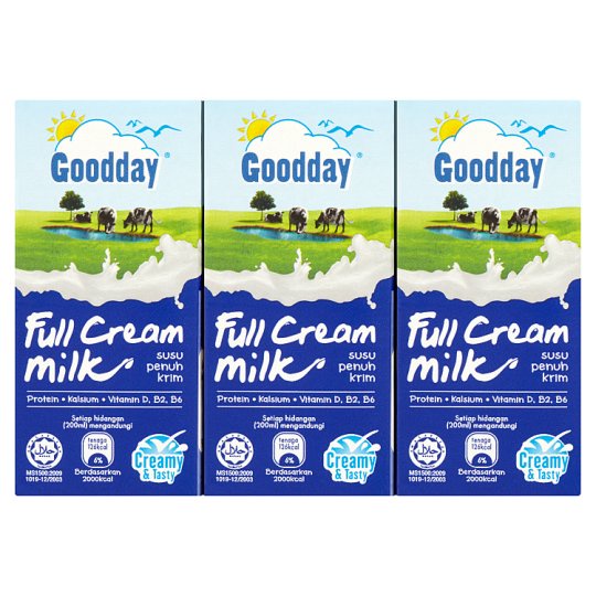 Goodday UHT Full Cream Milk 6 x 200ml Shopee Malaysia