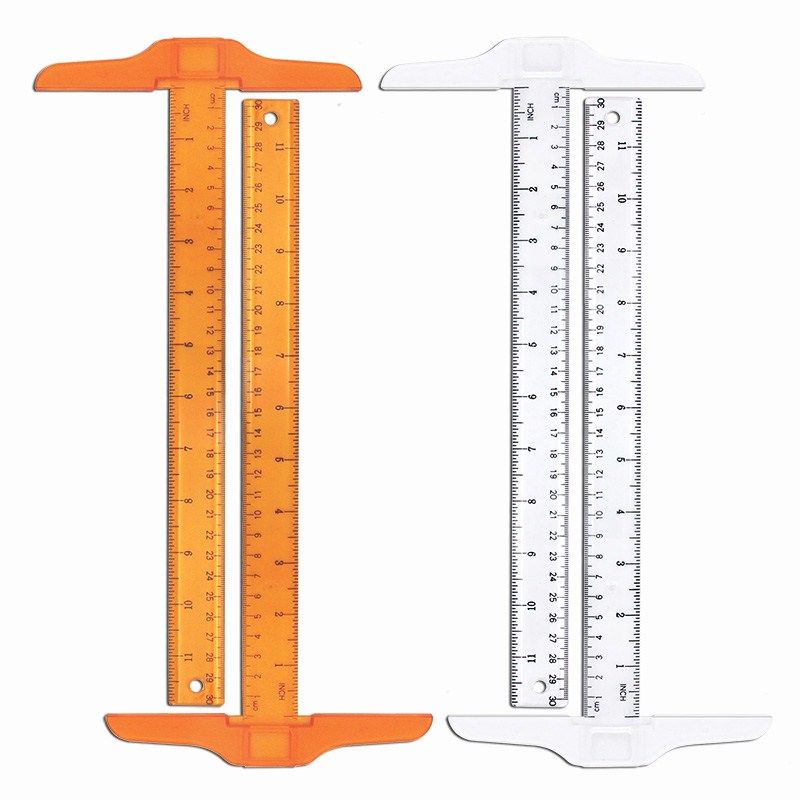 30cm T-Square Drawing Design Ruler 90-Degree Drawing T-Shaped Ruler ...