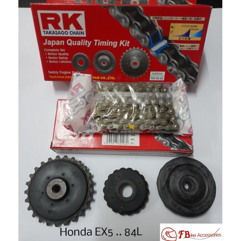 RK TIMING KIT HONDA EX5/WAVE TIMING CHAIN/ TAIMING RANTAI , CAM CHAIN