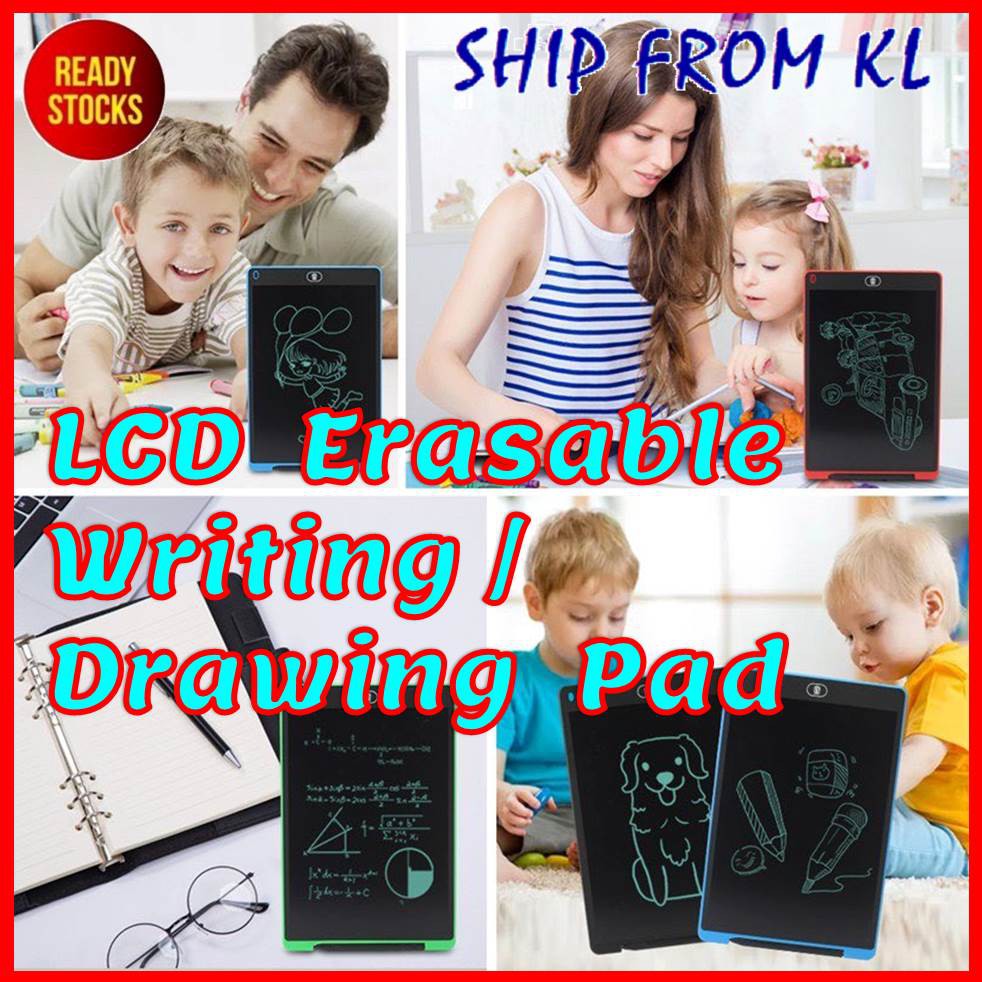 🔥ReadyStock🇲🇾🇲🇾🔥 Portable 4.4 / 8.5 / 12 Inch Smart LCD Notepad Graphic ...