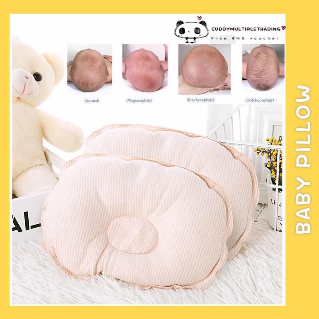 Cushion for flat baby head best sale