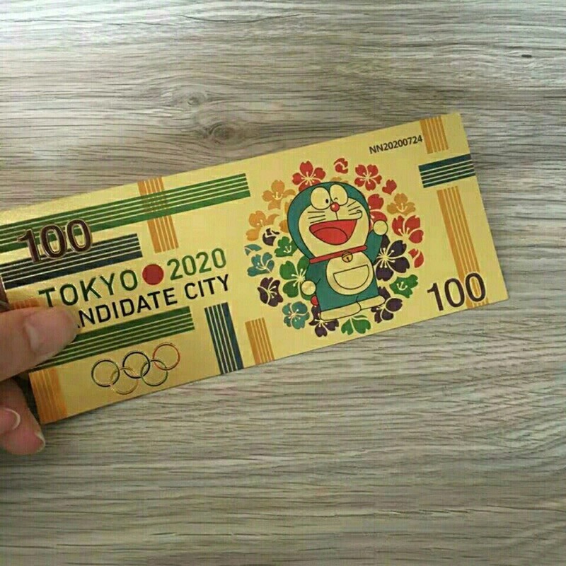 Doraemon memorial note Tokyo 2020 | Shopee Malaysia