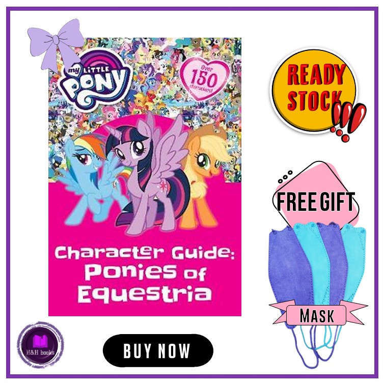 MY LITTLE PONY CHARACTER GUIDE | BUKU KANAK-KANAK | CHILDREN BOOK ...