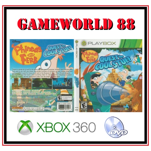 Phineas and best sale ferb xbox 360