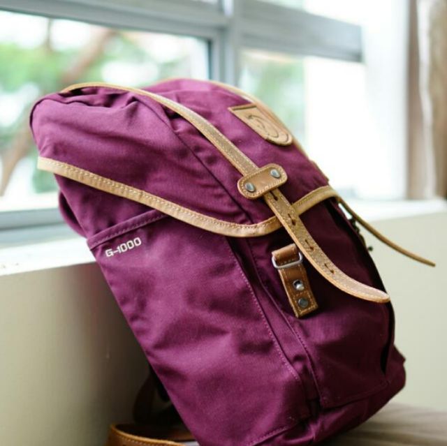 fjällräven rucksack no.21 small dark garnet Fjallraven Rucksack No 21 Medium Dark Garnet (Unisex)