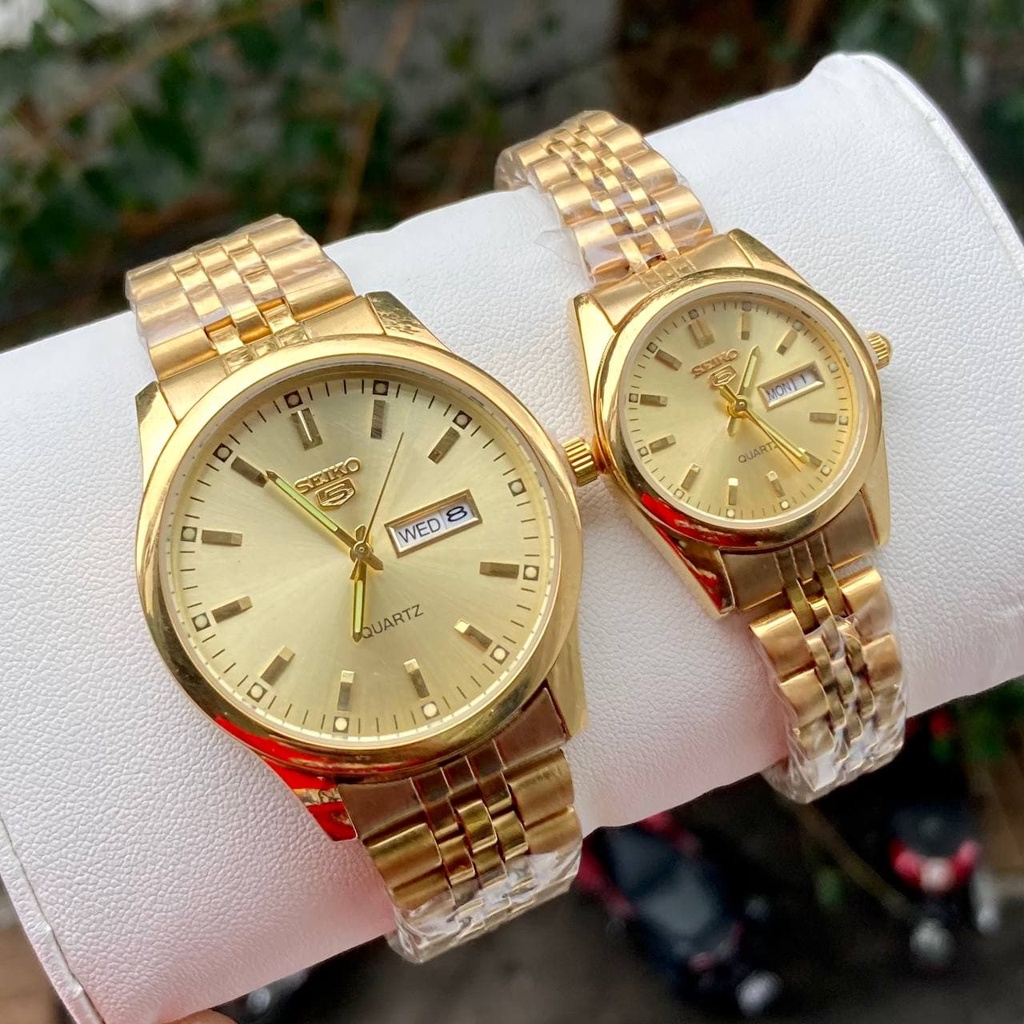 Jam seiko gold best sale