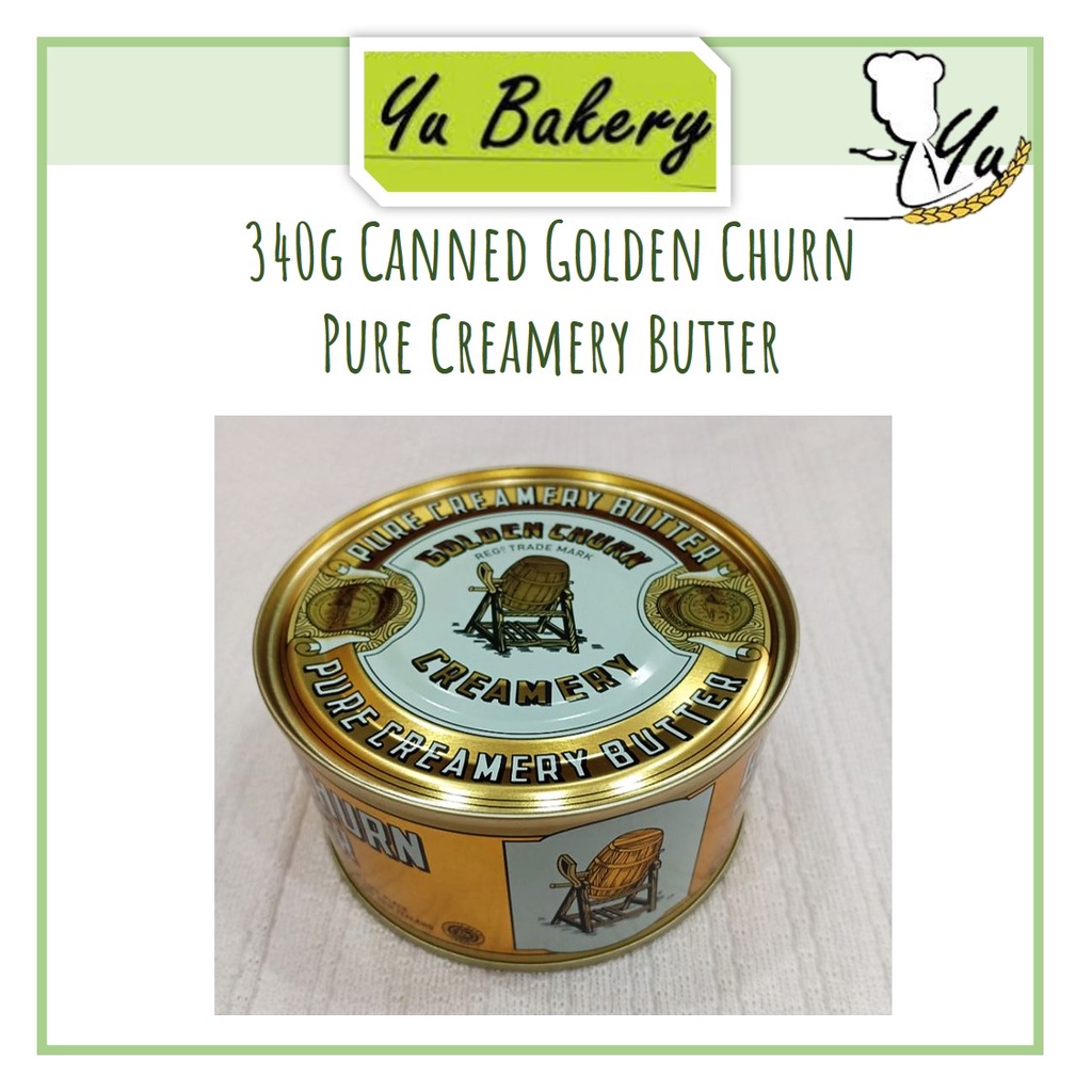 340g Canned Golden Churn Pure Creamery Butter | Shopee Malaysia