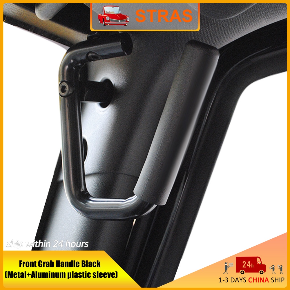 [Ready Stock] Car Front Door Top Grab Handle for Jeep Wrangler JK 2007