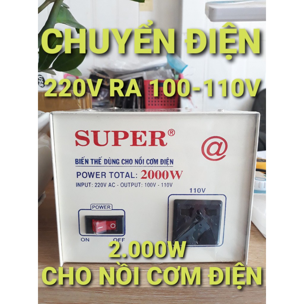 Transformer 220V Ra 110V 100V For 2,000W Electric Rice Cooker Shopee Malaysia