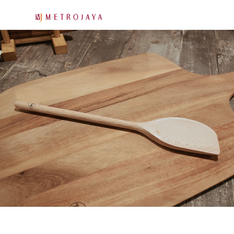 Living Quarters Wooden Scraper Spoon Shopee Malaysia