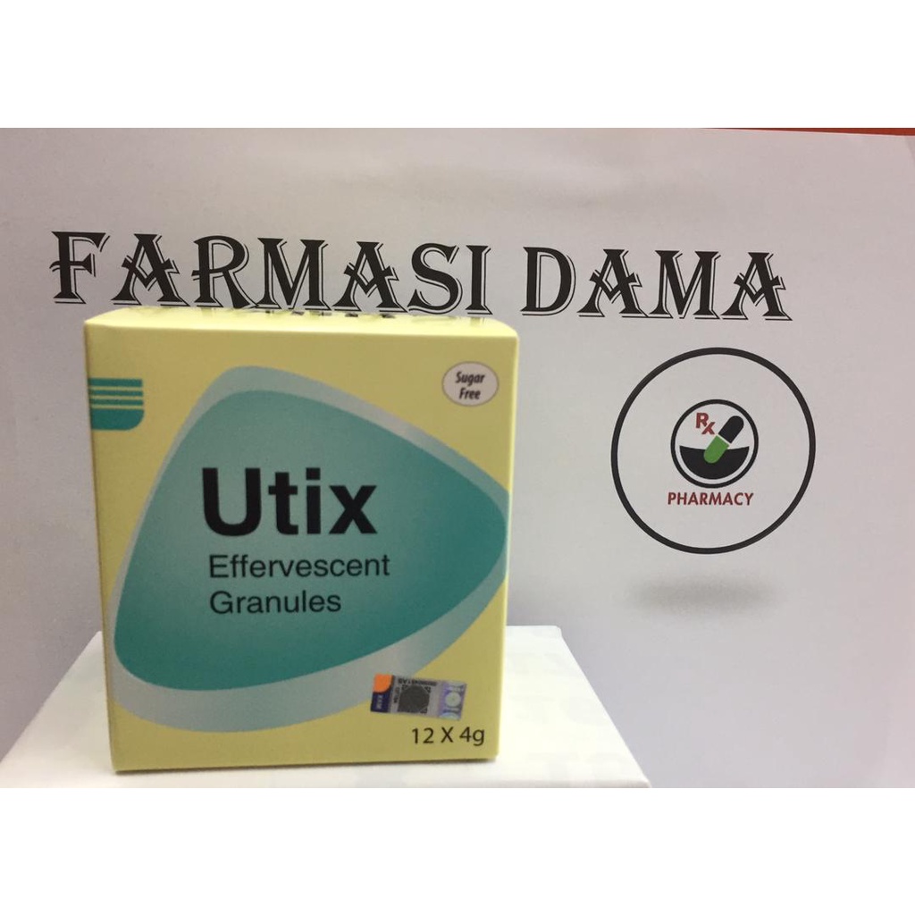 UTIX EFFERVESCENT GRANULES 12X4G | Shopee Malaysia