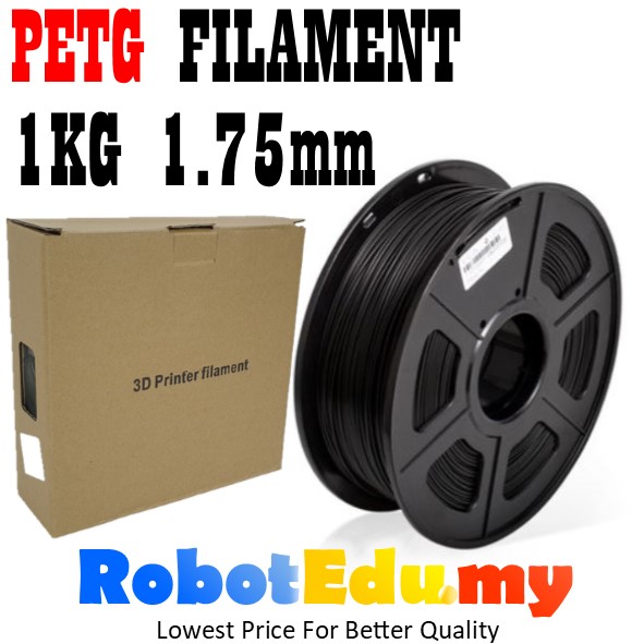 [READY STOCK] High Quality 1KG 1000G 1.75mm 3D Printer PETG High Temperature Smooth Printing Filament Material