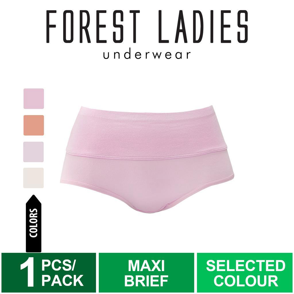 Forest Ladies Cotton Spandex Underwear Women Maxi Brief ( 1 Piece ), Seluar Dalam Wanita - OLD004MX