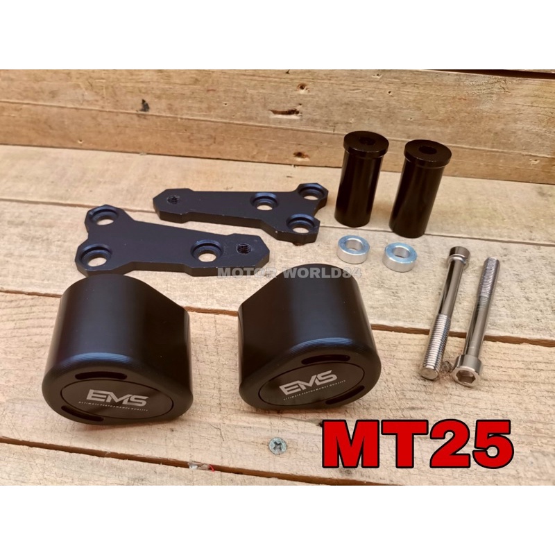 YAMAHA MT25 MT25 FRAME SLIDER ENGINE SLIDER CRASH BAR ENGINE GUARD EMS