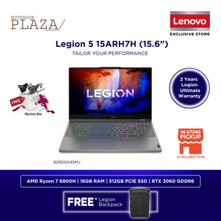 Lenovo Legion 5 15.6 WQHD 165Hz Gaming Laptop AMD Ryzen 7 7735H