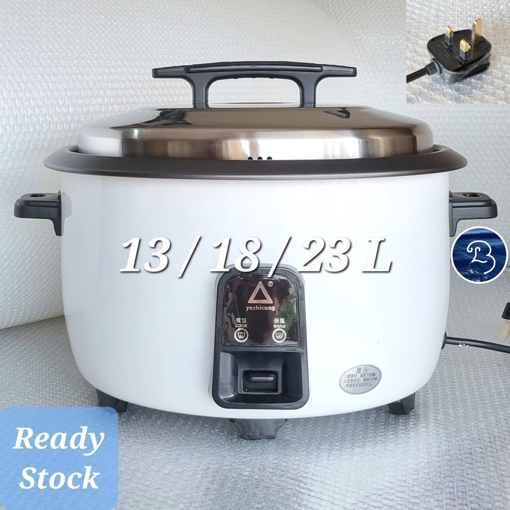 Commercial 13l Electric Cooker Big Capacity Rice Cookers Stainless