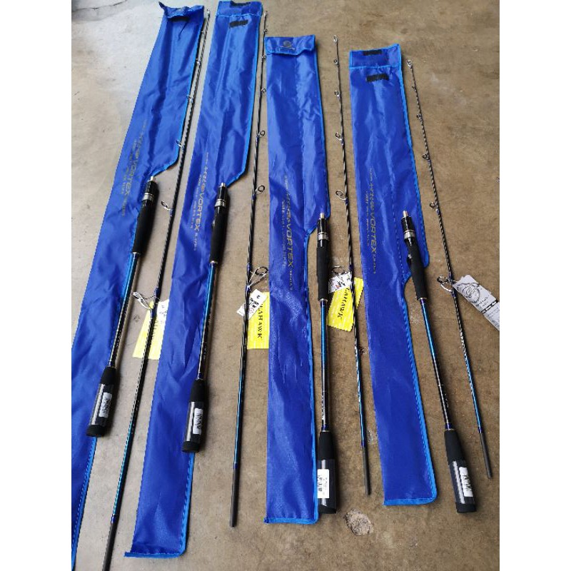 SEAHAWK VORTEX SOLID CARBON JIGGING ROD Shopee Malaysia