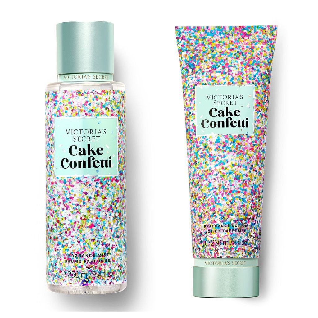 Victoria's secret 2025 cake confetti review