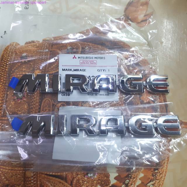 Original Mitsubishi Mirage Emblem | Shopee Malaysia