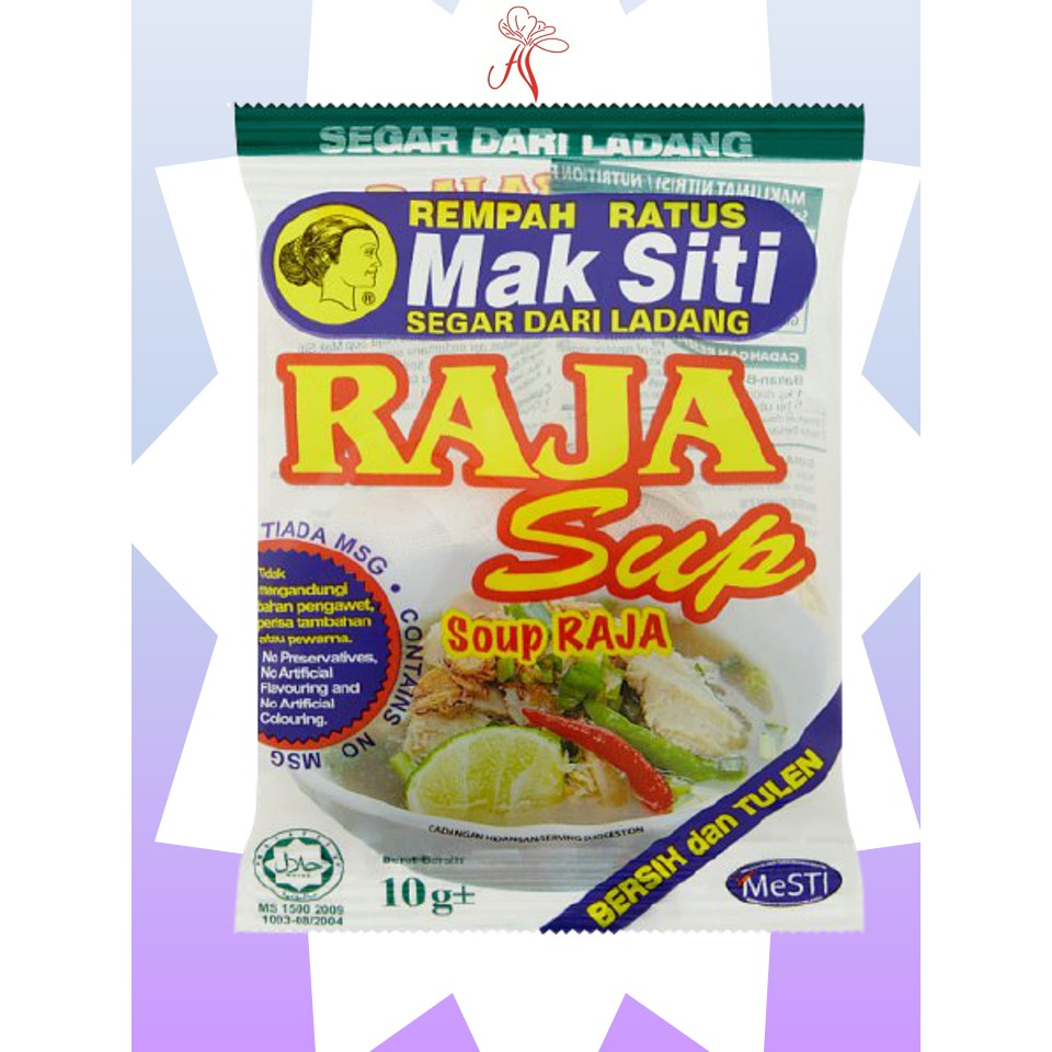 Mak Siti Sup Bunjut Raja Sup 10g/Soup Raja | Shopee Malaysia