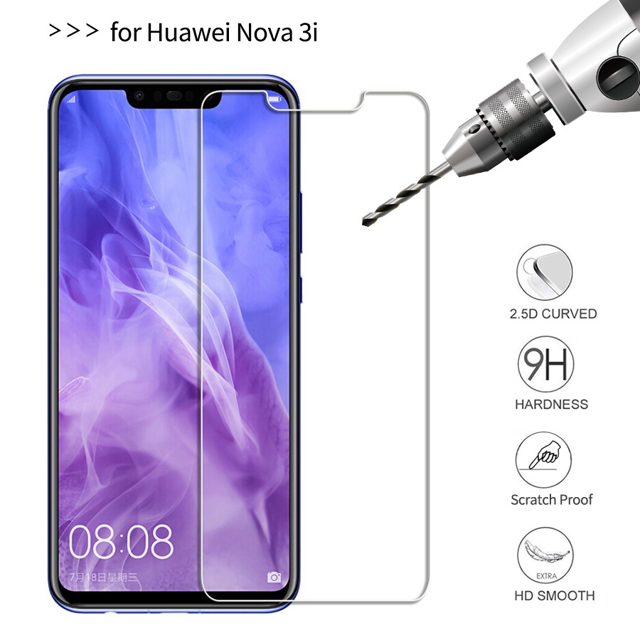 Tempered Glass Huawei P Smart Plus / Nova 3i Hartglas Schutzglas