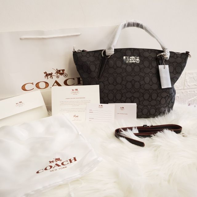 Coach outlet authentic F36625 small. Shopee Malaysia