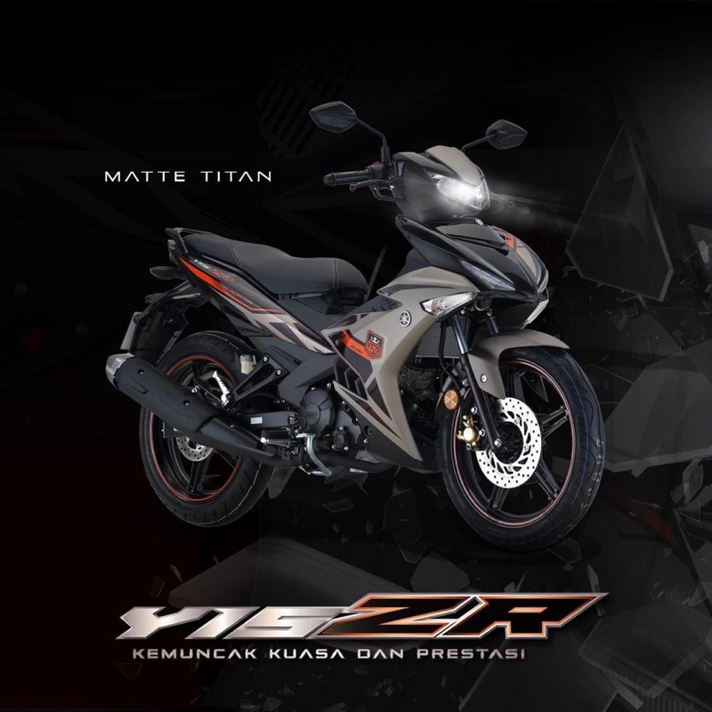 Y15 V2 Y15ZR Ysuku Cover Set Body Set New Colour MATT TITAN 100% ...