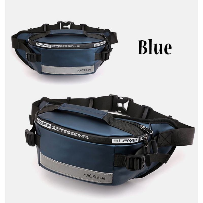 HAOSHUAI ORIGINAL Waterproof Waist Bags Fanny Chest Packs Chest Bag