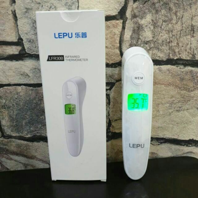 Lepu Infrared Forehead Thermometer LFR30B Shopee Malaysia
