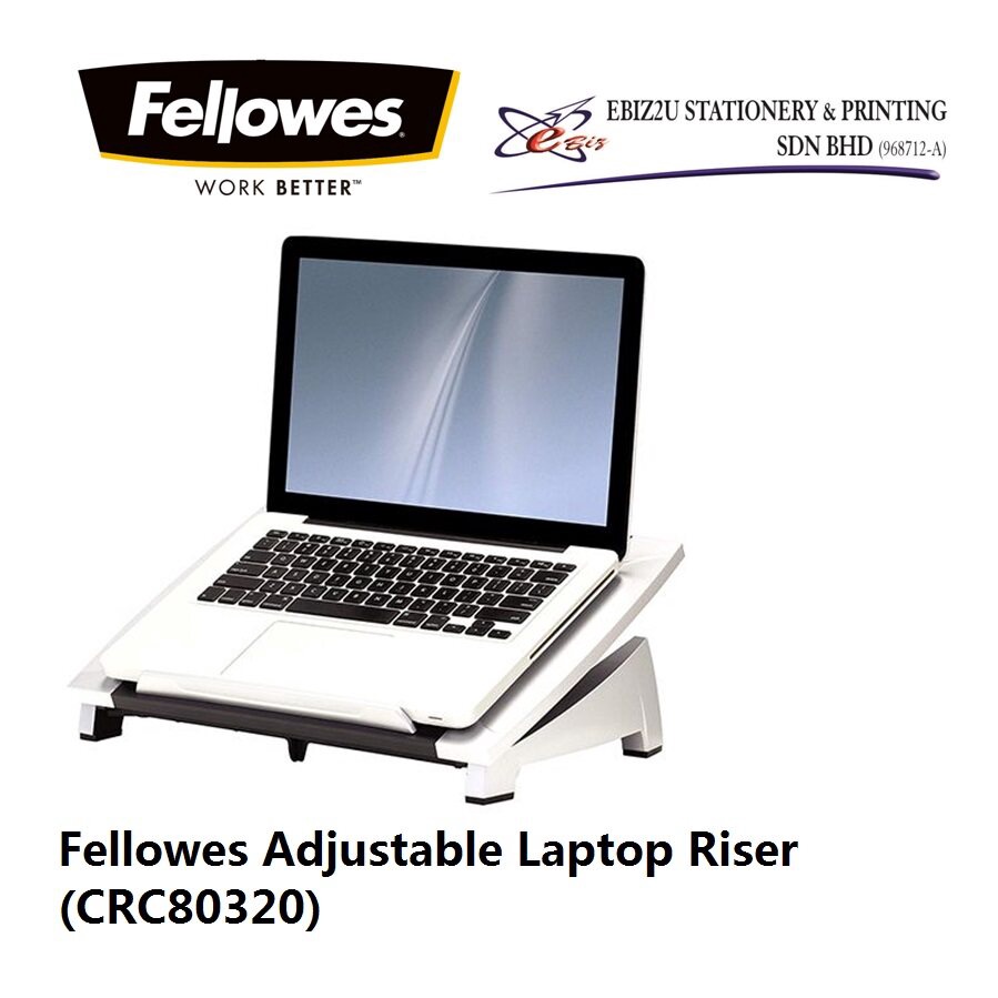 Fellowes Office Suites Laptop Riser Black/silver 8032001 Fellowes ...