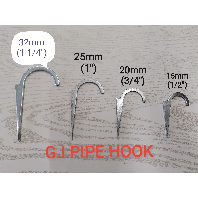 J-Hooks for 1-1/4 Pipe