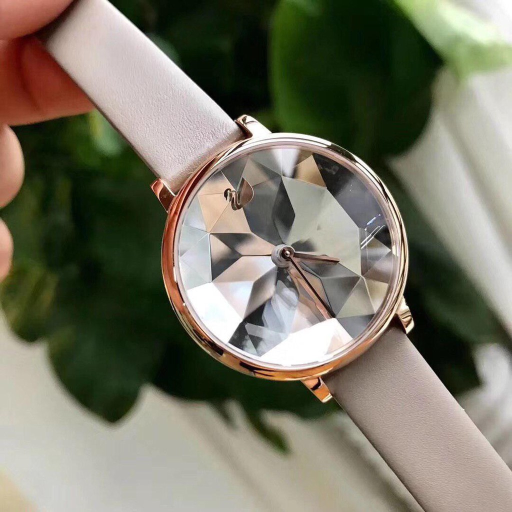 Swarovski crystal lake watch rose clearance gold