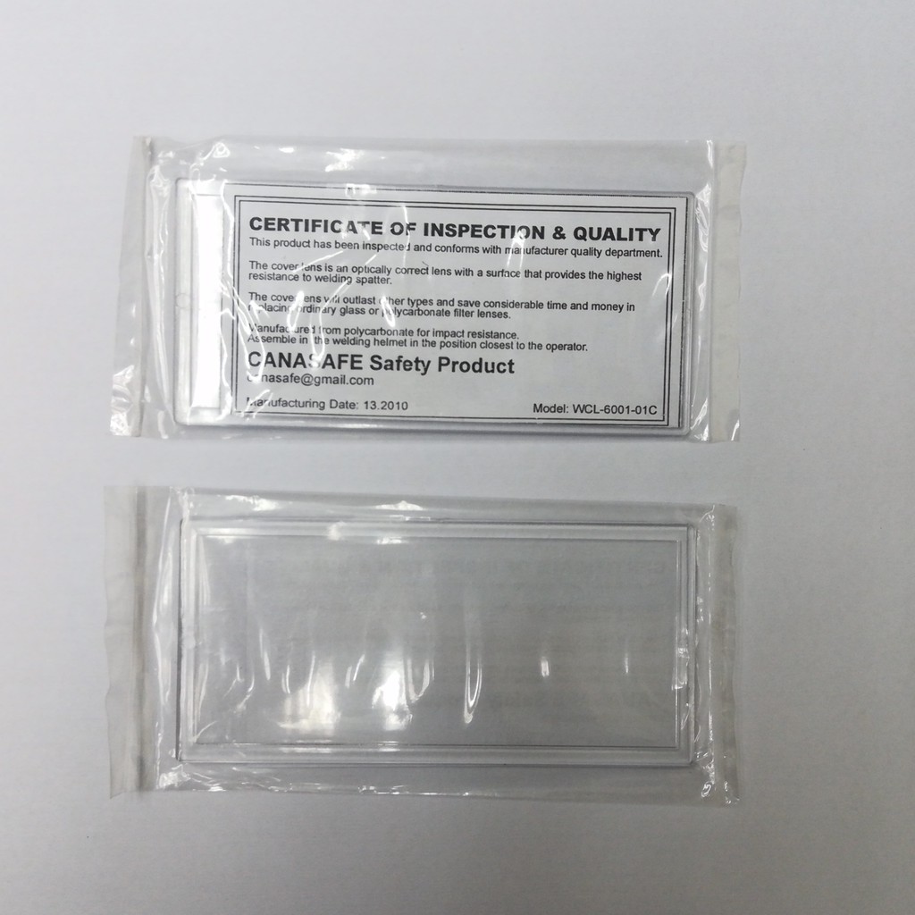 1pc CANASAFE Clear POLYCARBONATE Plastic Welding Lens | Shopee Malaysia