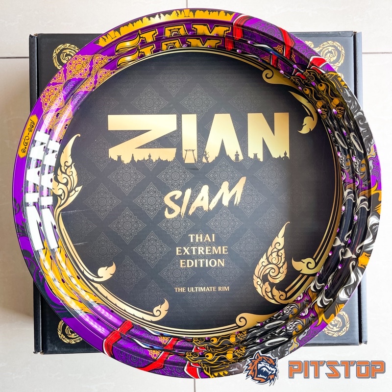 Rim ZIAN ORI SIAM NAGA Aloi SET 140 17 RED BLACK GOLD PURPLE PINK ...