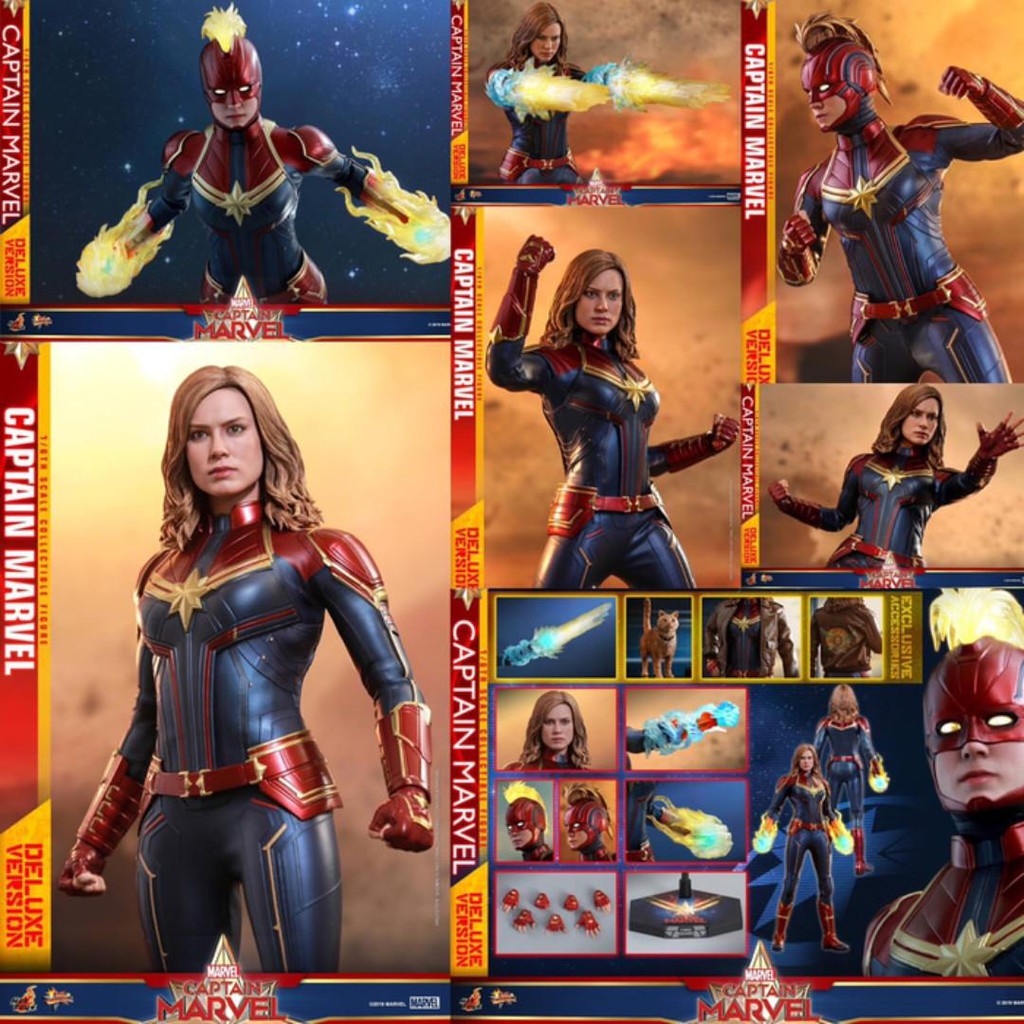 Captain Marvel figurine Movie Masterpiece 1/6 Captain Marvel 29 cm