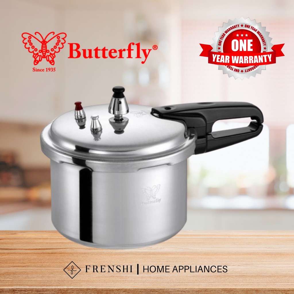 Butterfly Pressure Cooker 5.5L BPC 22A Frenshi Shopee Malaysia