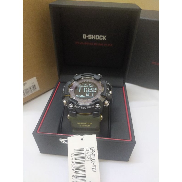 Original New G-Shock GPR-B1000-1BDR 3452 Rangemen | Shopee
