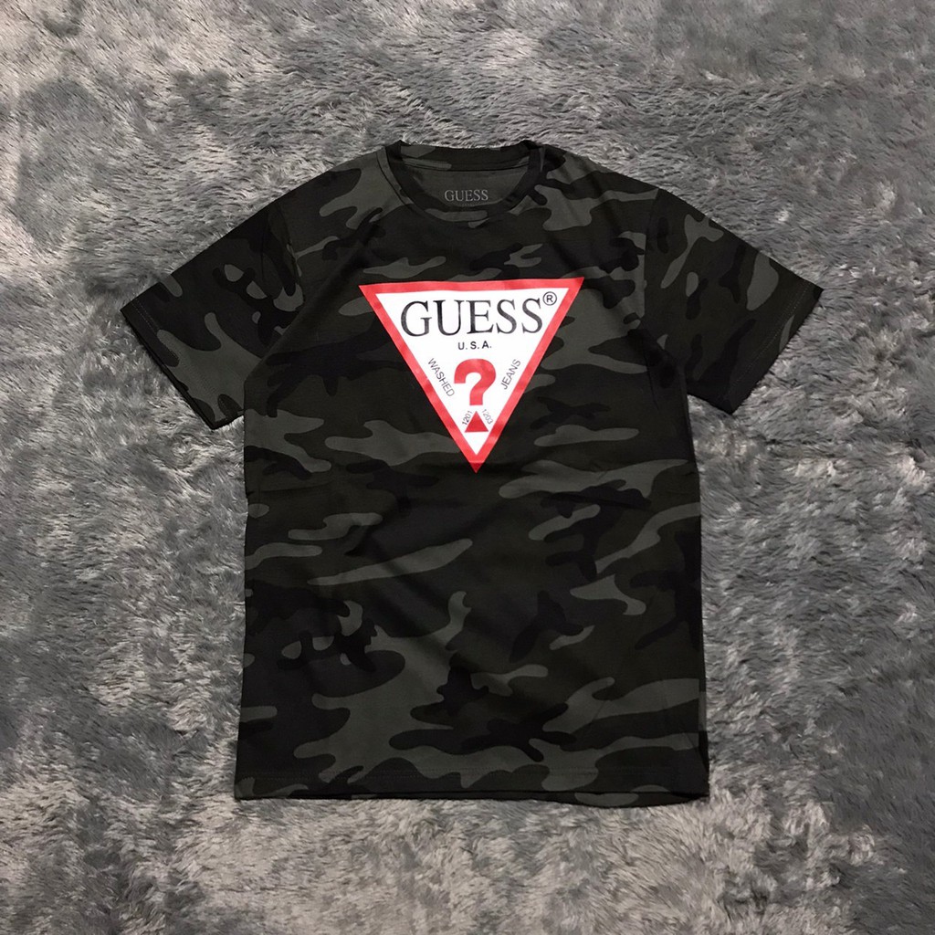 Guess camo shirt best sale