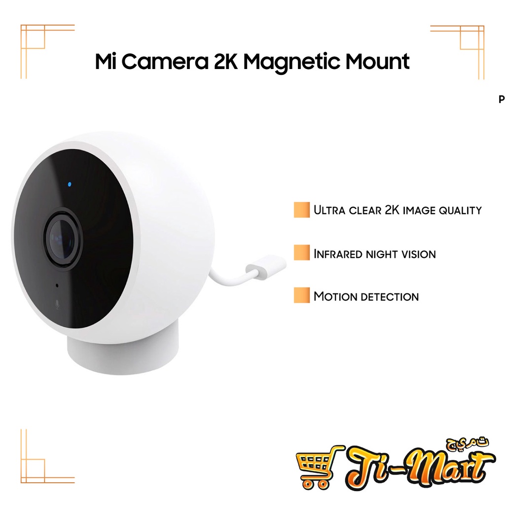 Xiaomi Camera 2K Mount [2K Image Quality Infrared Night