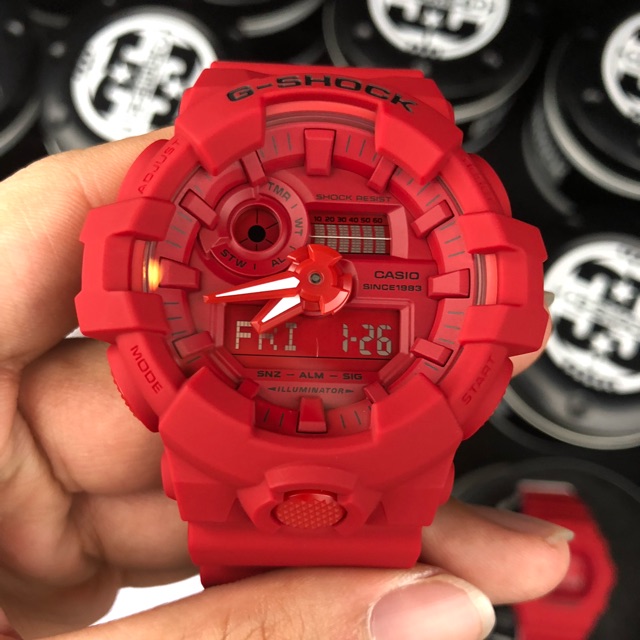 G shock red out clearance price