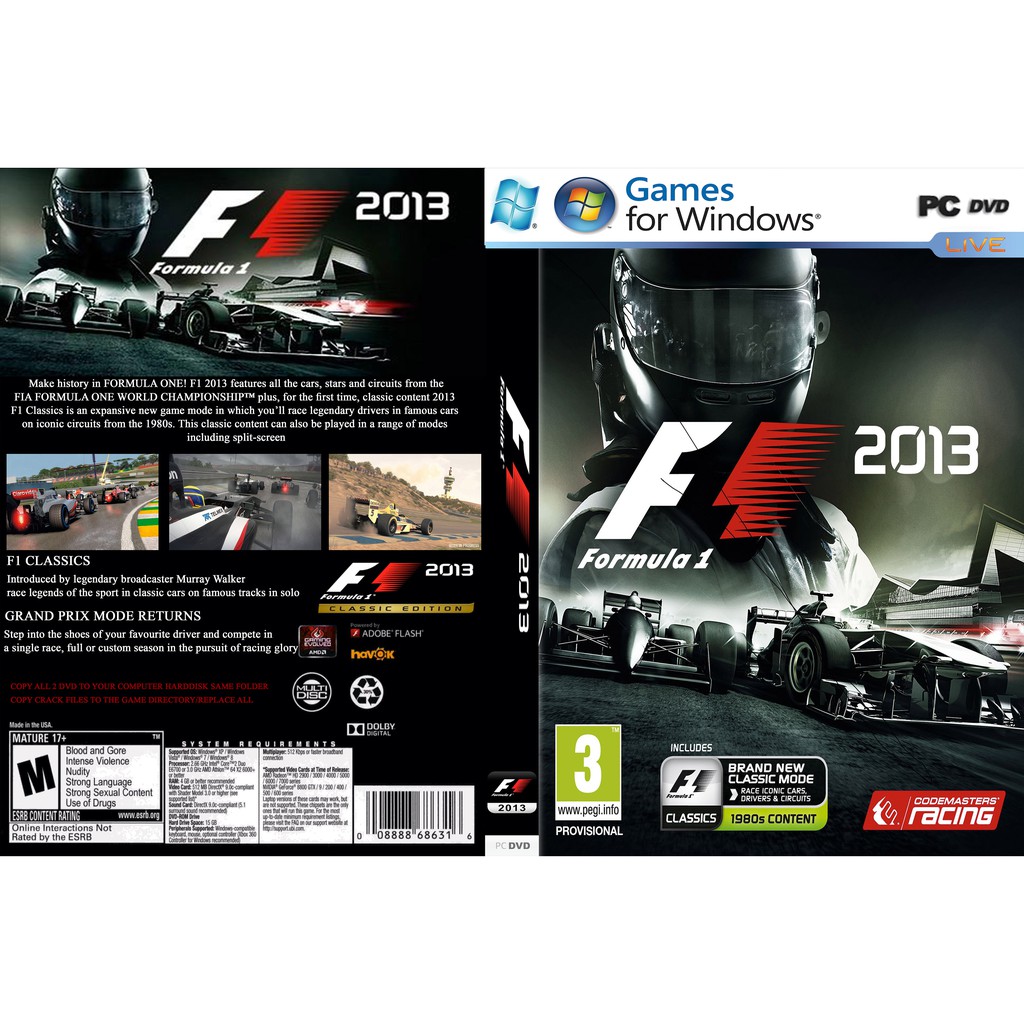 F1 2013 PC GAME [Offline INSTALLATION] | Shopee Malaysia