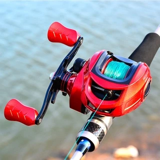 PROBEROS Fishing Reel 7.2:1 Metal High Speed Reel Fishing Spool 12 Magnetic  Brake System 10KG Max Drag Baitcasting Reel Fishing Reel Pancing