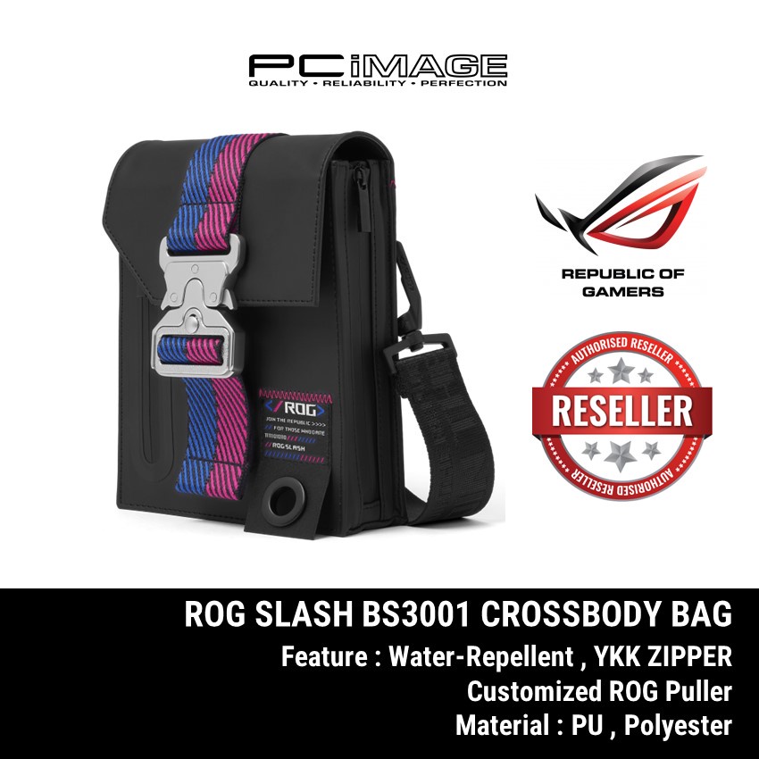 Sac Bandoulière Asus ROG Slash 4.0 BC3004 - Pour ROG Ally Et ROG Ally X - Neuf